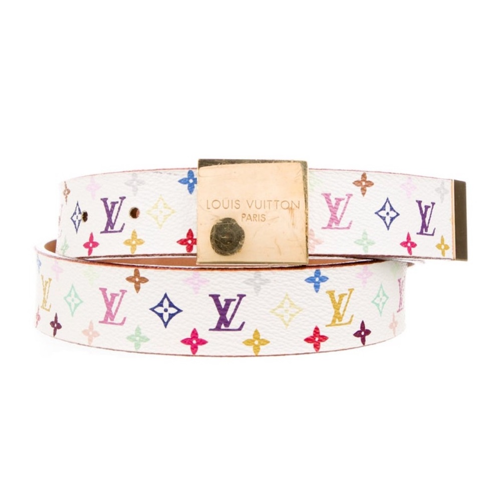 Louis Vuitton Multicolor Monogram Belt